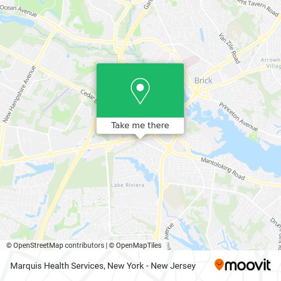 Marquis Health Services map