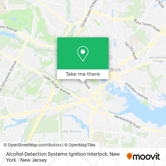 Mapa de Alcohol Detection Systems Ignition Interlock