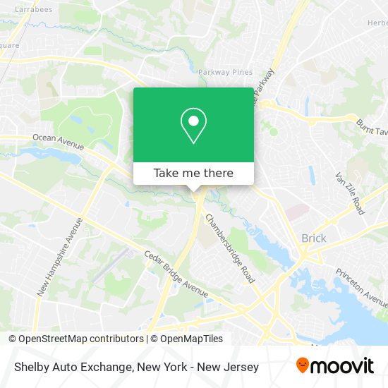 Shelby Auto Exchange map