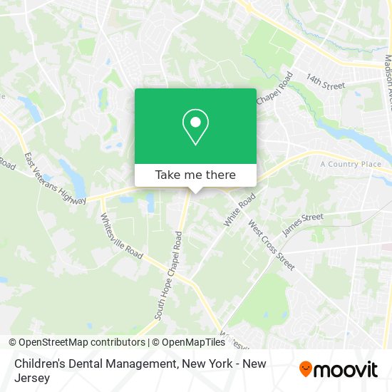 Children's Dental Management map