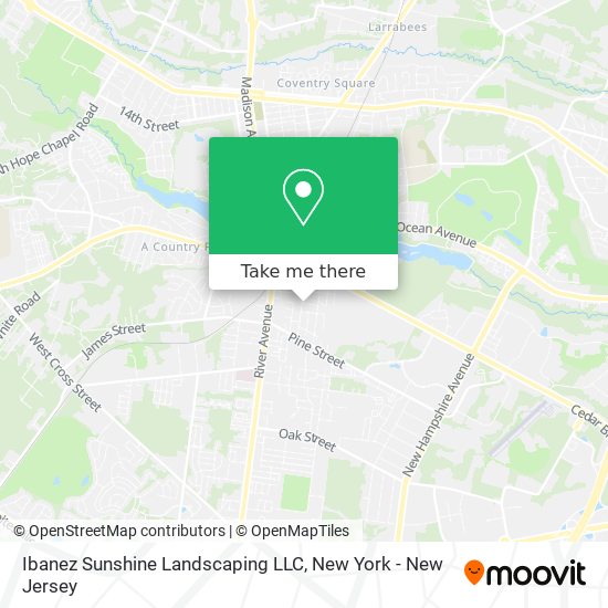 Mapa de Ibanez Sunshine Landscaping LLC