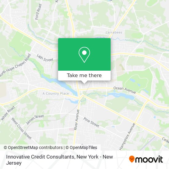 Mapa de Innovative Credit Consultants