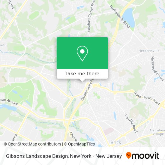 Mapa de Gibsons Landscape Design