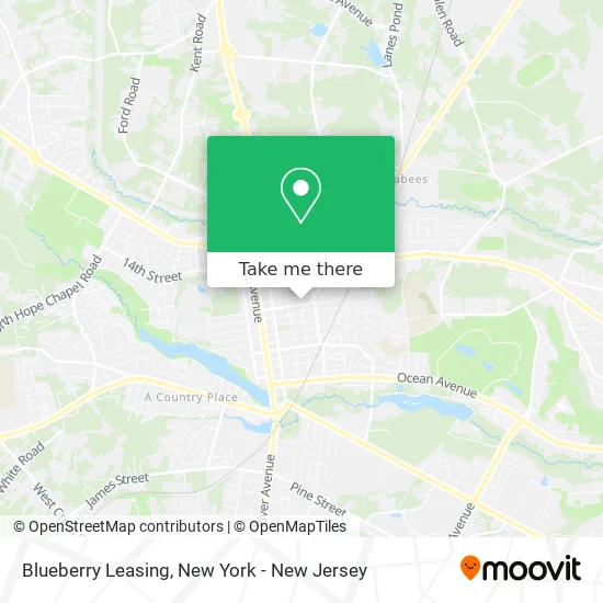 Blueberry Leasing map