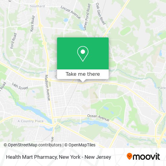 Health Mart Pharmacy map