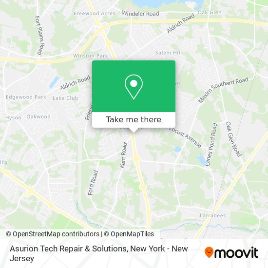 Asurion Tech Repair & Solutions map