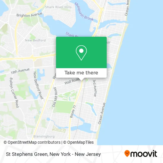 St Stephens Green map