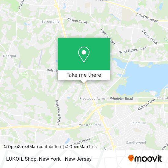 LUKOIL Shop map