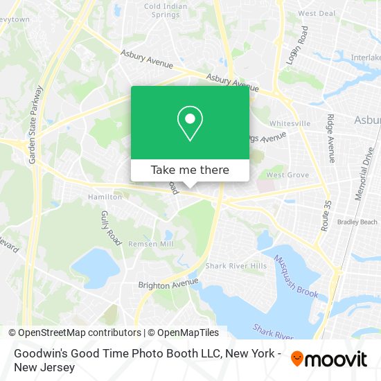 Mapa de Goodwin's Good Time Photo Booth LLC