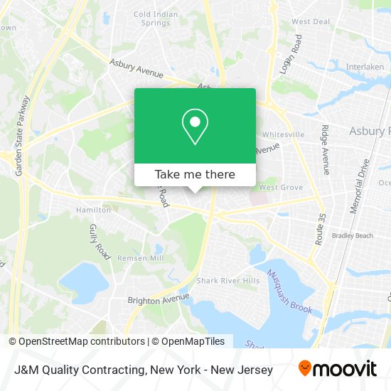 J&M Quality Contracting map