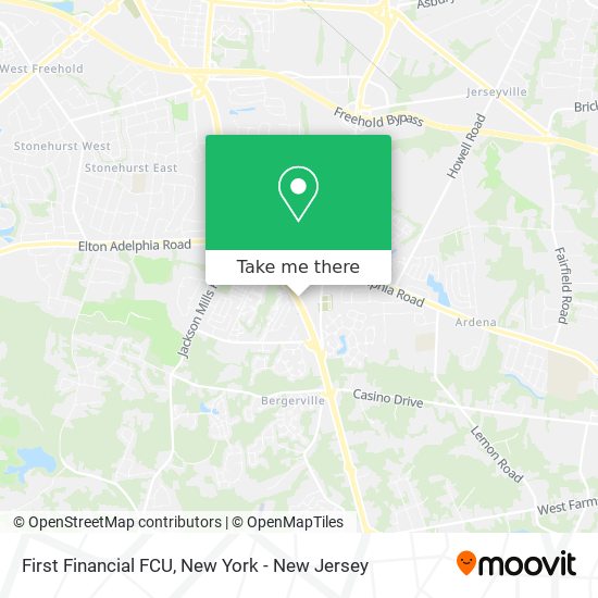 Mapa de First Financial FCU