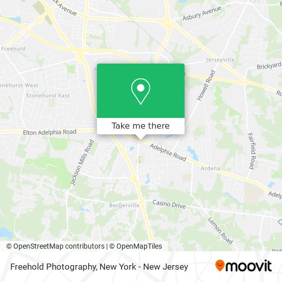 Freehold Photography map