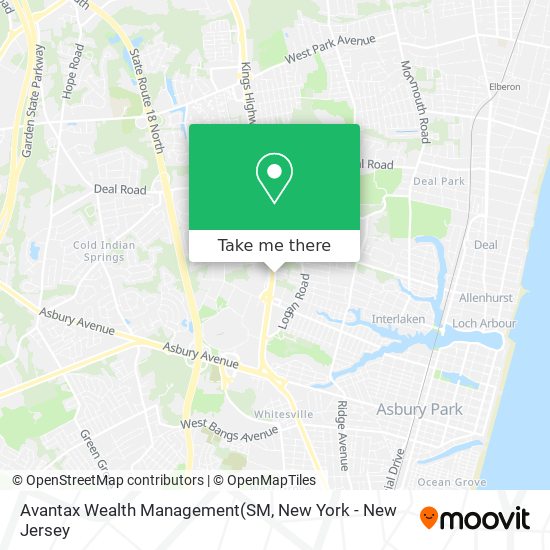 Avantax Wealth Management map