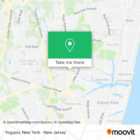 Yogasix map