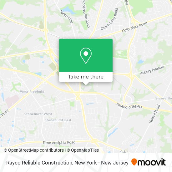 Mapa de Rayco Reliable Construction