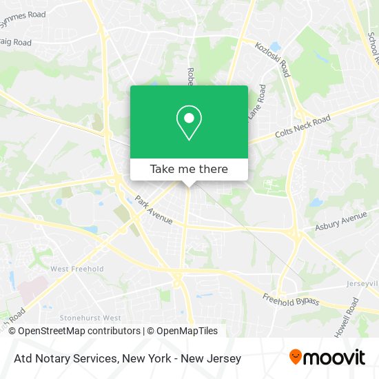 Atd Notary Services map