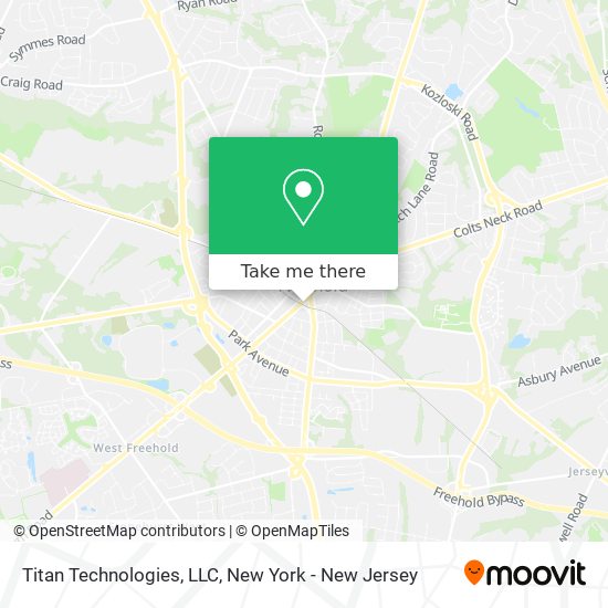 Mapa de Titan Technologies, LLC