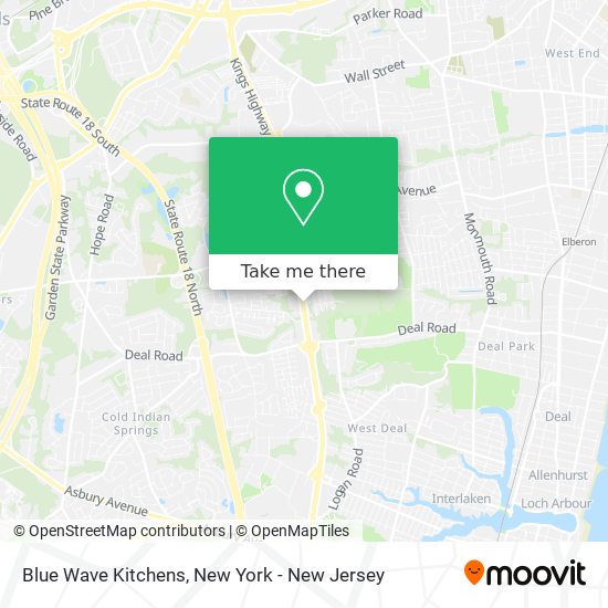 Blue Wave Kitchens map