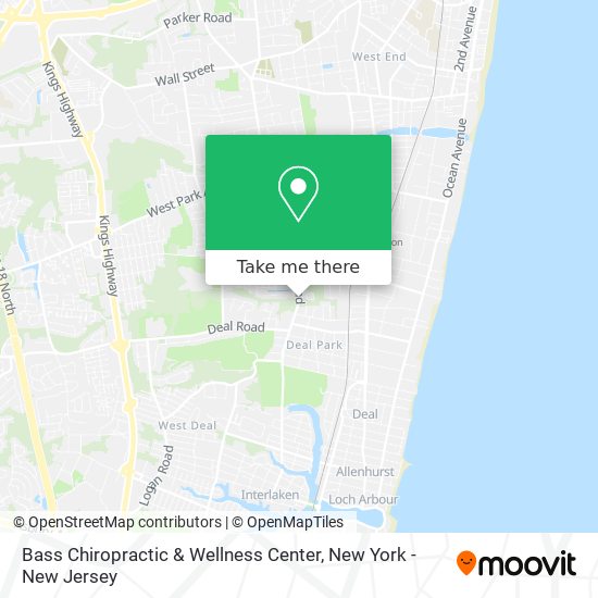 Bass Chiropractic & Wellness Center map