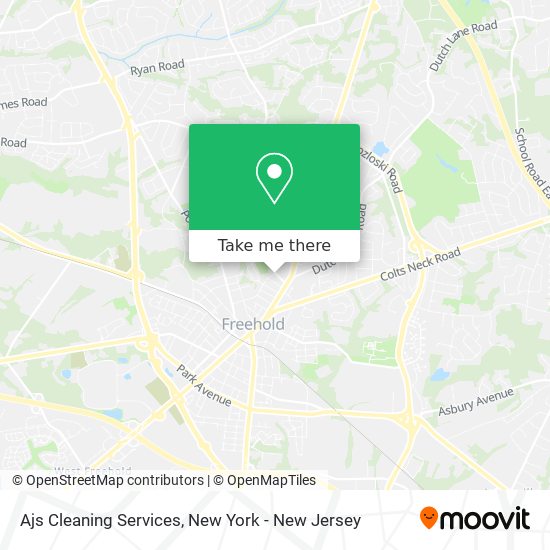 Ajs Cleaning Services map