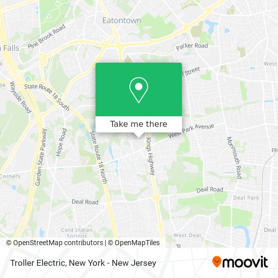 Troller Electric map