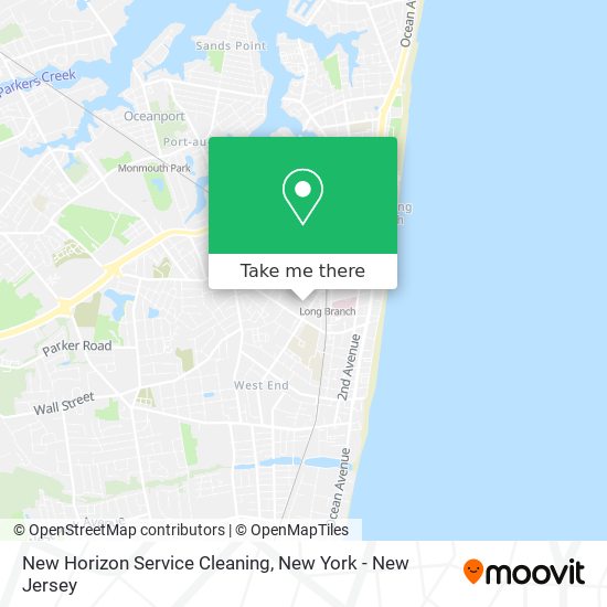 New Horizon Service Cleaning map