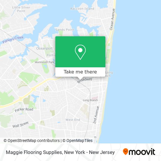 Maggie Flooring Supplies map