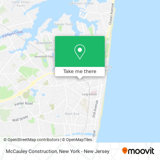 Mapa de McCauley Construction