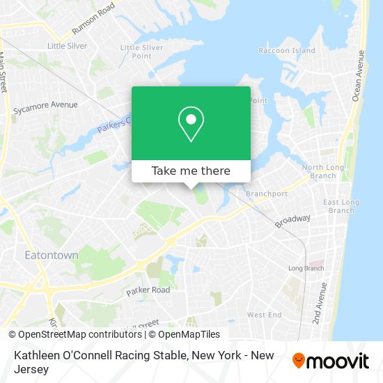 Kathleen O'Connell Racing Stable map