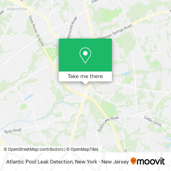 Atlantic Pool Leak Detection map