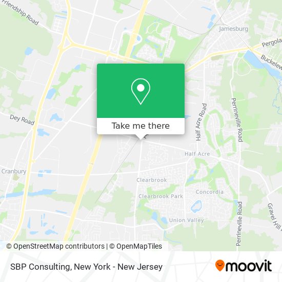 Mapa de SBP Consulting