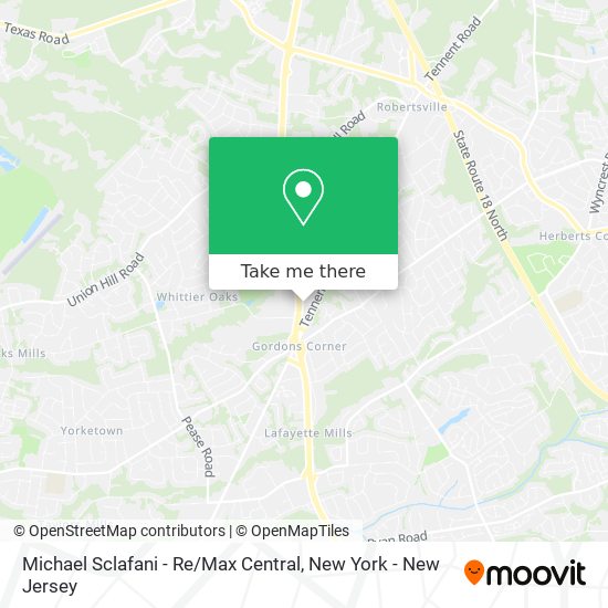 Michael Sclafani - Re / Max Central map