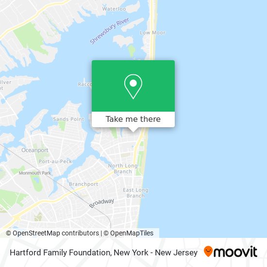 Mapa de Hartford Family Foundation