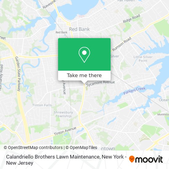 Mapa de Calandriello Brothers Lawn Maintenance