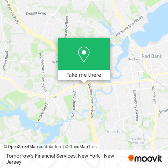 Mapa de Tomorrow's Financial Services