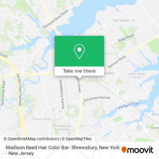 Mapa de Madison Reed Hair Color Bar- Shrewsbury