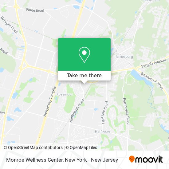 Mapa de Monroe Wellness Center