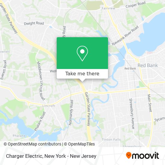 Charger Electric map