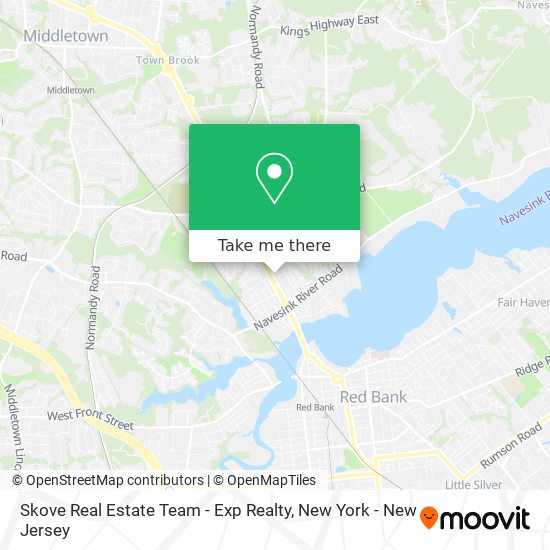 Skove Real Estate Team - Exp Realty map