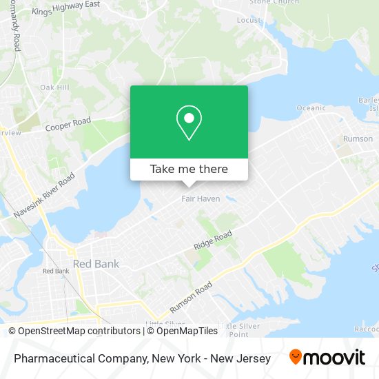 Pharmaceutical Company map