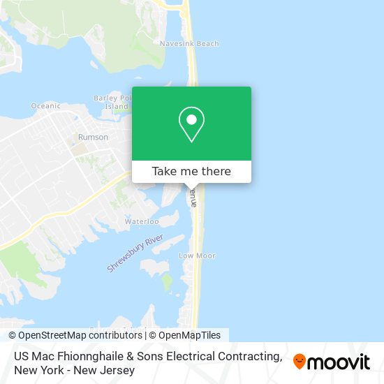 US Mac Fhionnghaile & Sons Electrical Contracting map