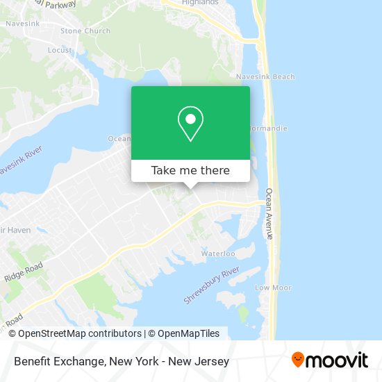 Benefit Exchange map