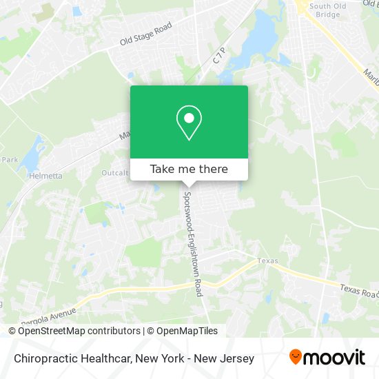 Chiropractic Healthcar map