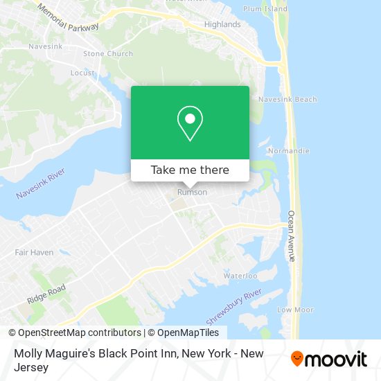 Molly Maguire's Black Point Inn map
