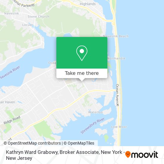 Mapa de Kathryn Ward Grabowy, Broker Associate