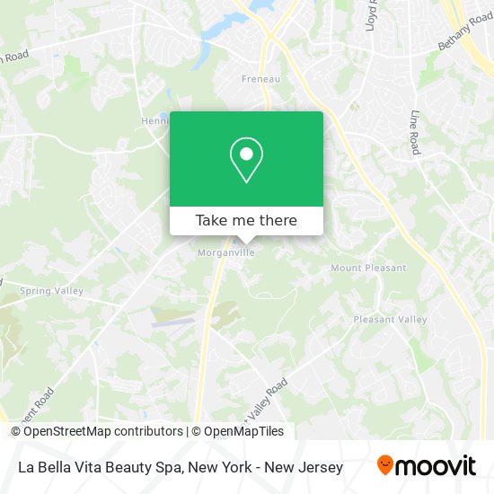 La Bella Vita Beauty Spa map