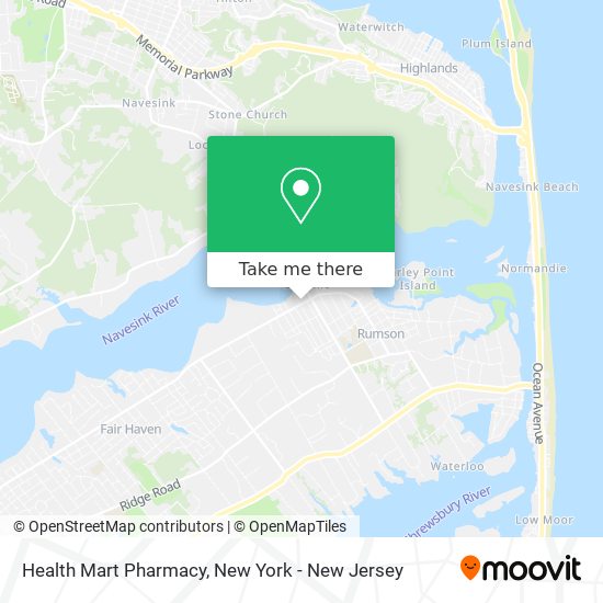 Health Mart Pharmacy map