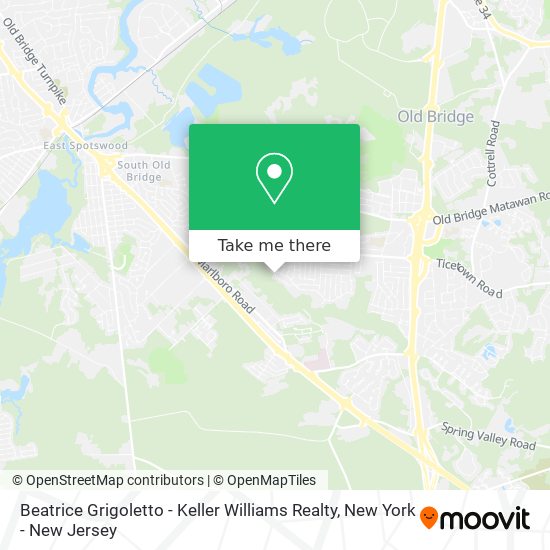 Beatrice Grigoletto - Keller Williams Realty map