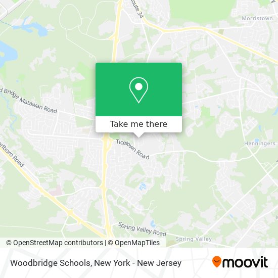 Mapa de Woodbridge Schools