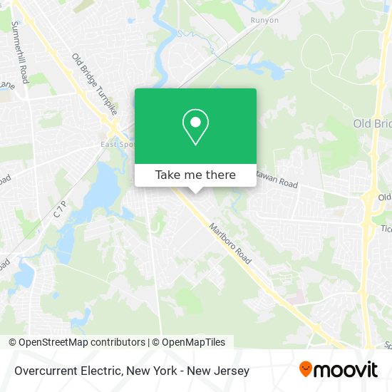 Overcurrent Electric map